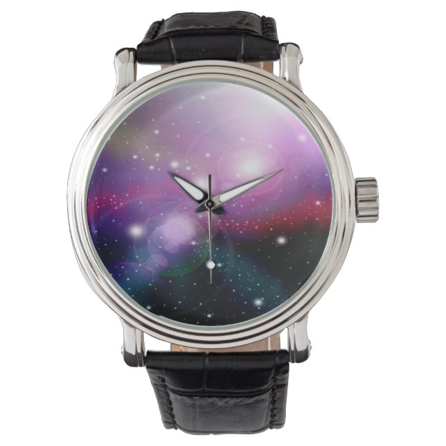 Montre Galaxie violette (devant)