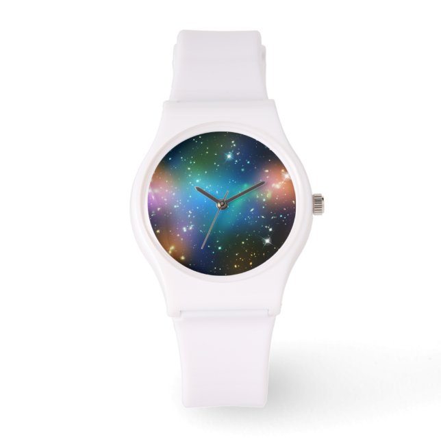 Montre Galaxies colorées (Recto)