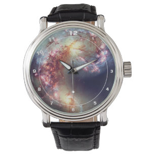 Montre Galaxies de Hubble et Antennes 2 - Espace extra-at
