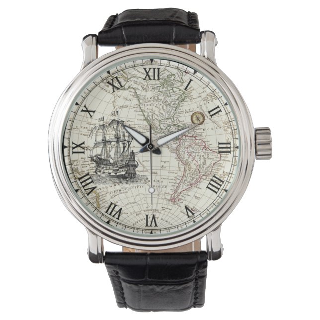 Montre Galleon Sailing Ship 1789 (devant)