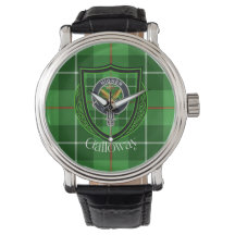 Galloway Scottish Clan Tartan & Crest