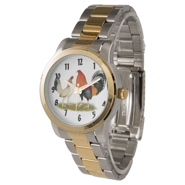 Montre Gamefowl wheatens (Incliné)
