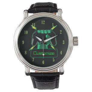 Montre Gamer de puissance personnalisé