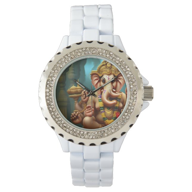 Montre Ganesh prend un selfie (devant)
