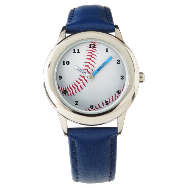 Montre Garçons cool de base-ball (devant)