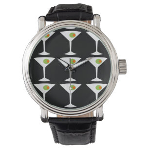 Montre Garder 'Em Coming Martini Watch (noir)