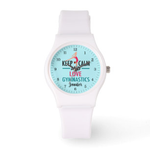 Montre Garder l'amour calme Gymnastique mignonne Gymnaste