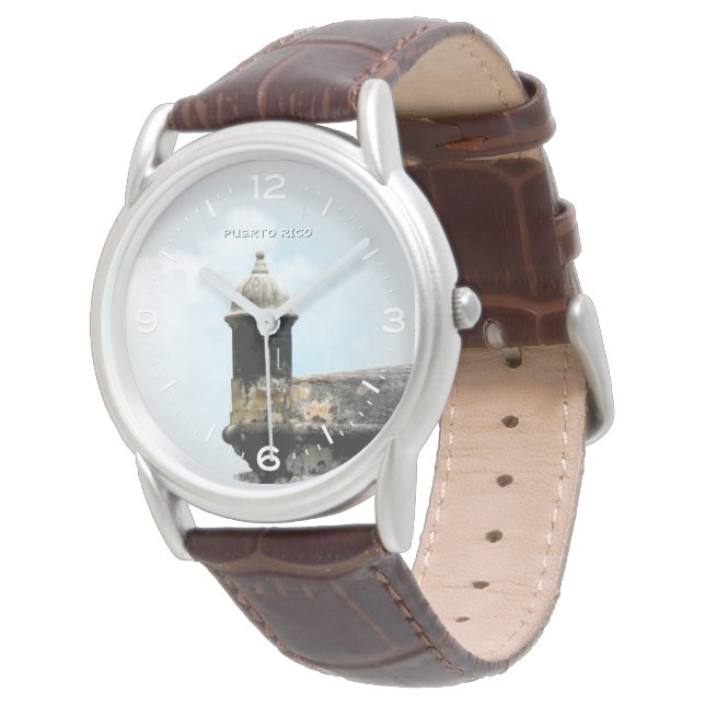 Montre Garita : Morro : San Juan, Porto Rico (Incliné)