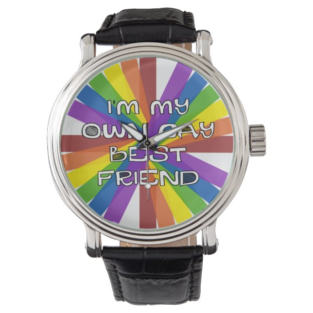 Montre Gay Best Friend - Queer Pride (devant)