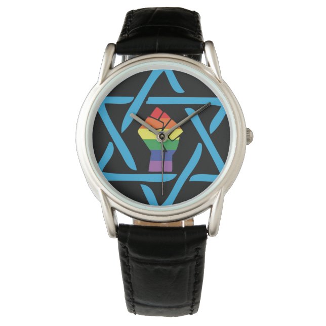 Montre Gay Black Jewish (devant)