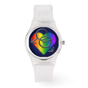 Montre gay pride Rainbow Love Poignet Montres & Ca