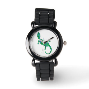Montre Gecko vert