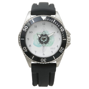 Montre *~* Géométrie Sacrée Stars Spirituels Lune Lotu