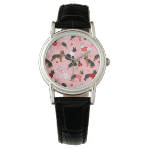 Montre German Shepherd Valentine Pattern