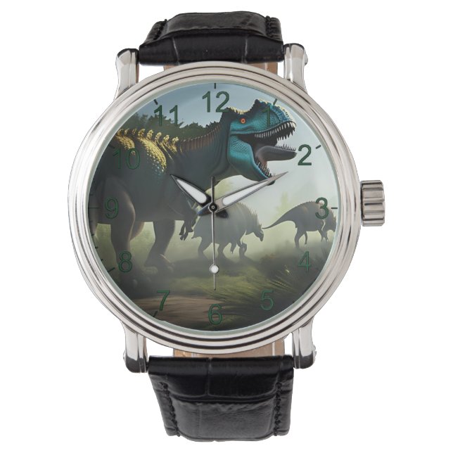 Montre Giganotosaurus Dinosaures Prowling (devant)
