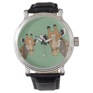 Montre Giraffe Funny Green