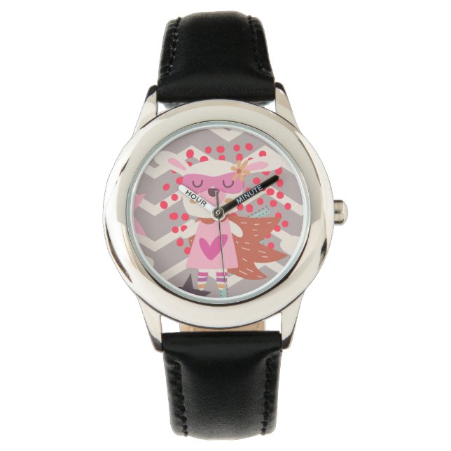 Montre Girl Superhero Bunny (devant)