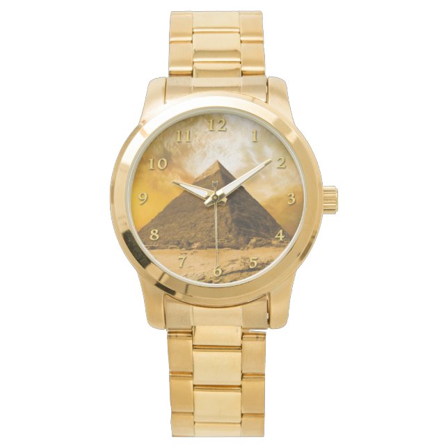 MONTRE GIZA PYRAMID "ENSOLEILLÉ POUR UN ROI" (devant)
