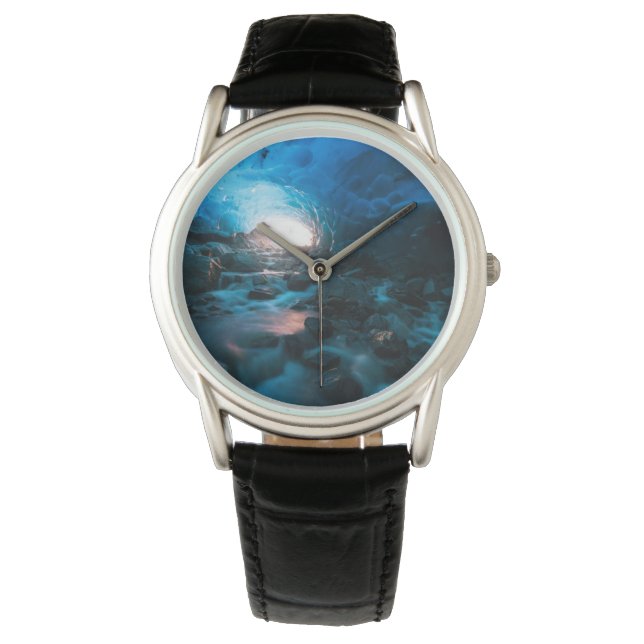 Montre Glace et neige | Glacier Mendenhall, Juneau, Alask (devant)