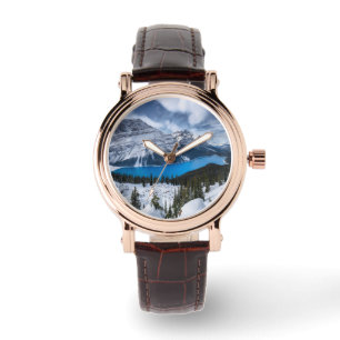 Montre Glace et neige   Lac Peyto, Rocheuses canadiennes