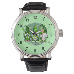 Montre Gnomes de la Saint-Patrick Lutins Shamrock-54989