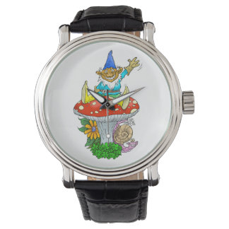 Montre Gnomes tea time.
