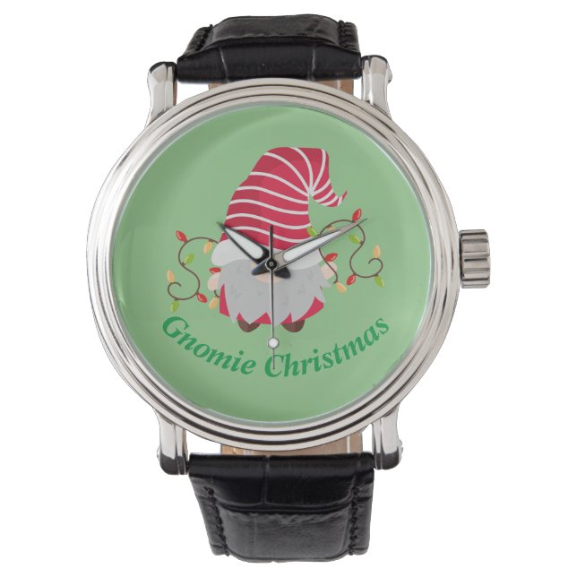 Montre Gnomie Christmas Watch (devant)
