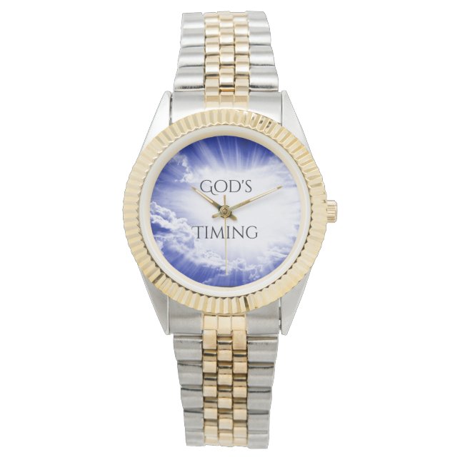 Montre God's Timing Clouded Watch (devant)
