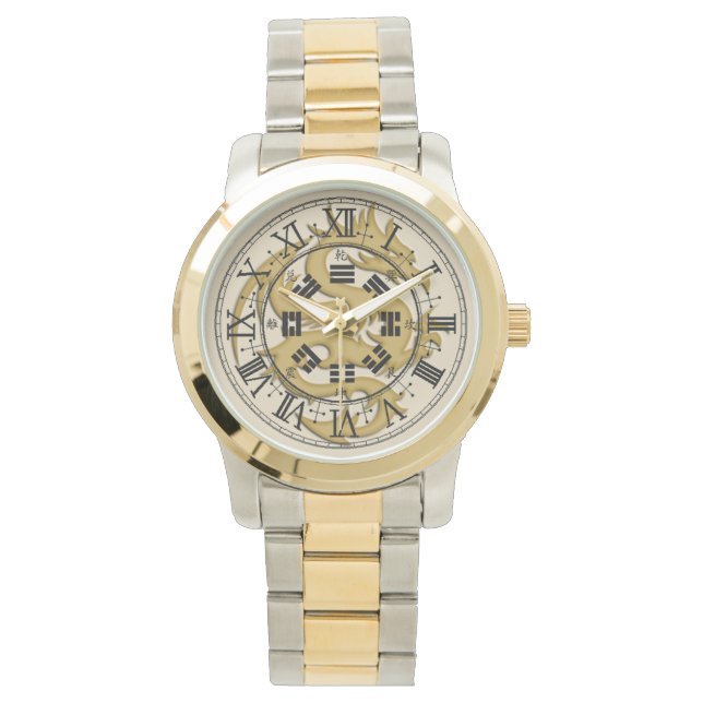 Montre Gold Dragon Unisex Oversize Watch (devant)