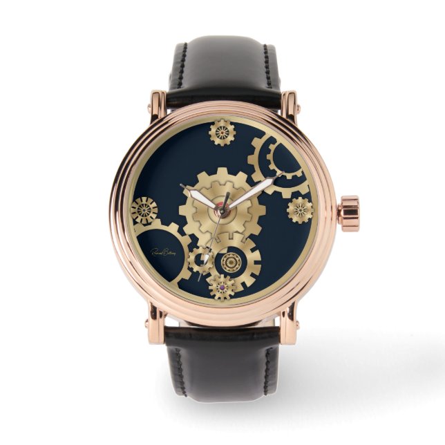 Montre Gold Steampunk (Recto)