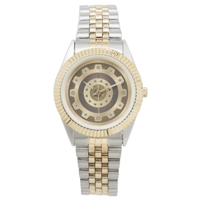 Montre Gold Steampunk (devant)
