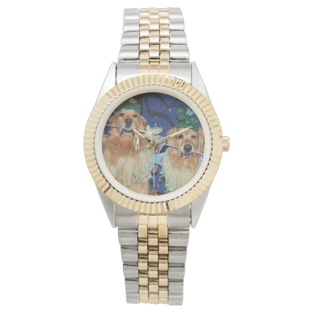 Montre Golden Retriever Fairies (devant)