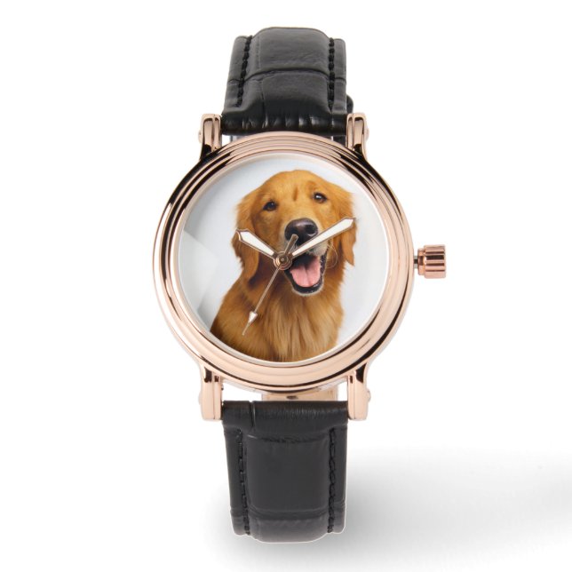 Montre Golden Retriever Smile (Recto)