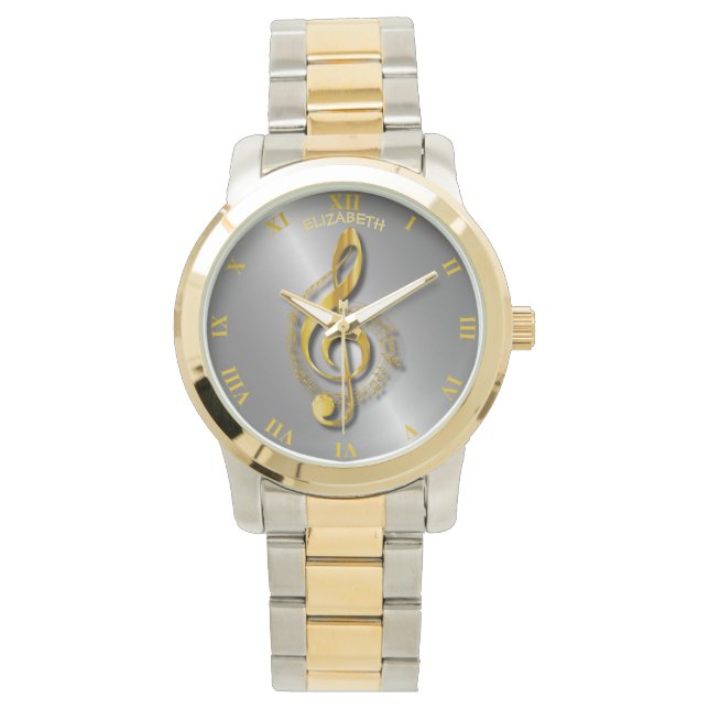Montre Golden Treble Clef (devant)
