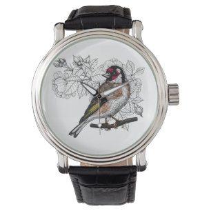 Montre Goldfinch et rose