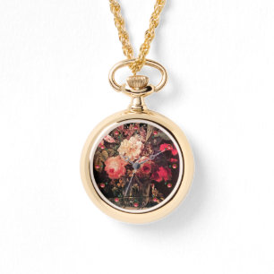 Montre GOLDFINY, ROSES ROSES ROSES ROSES ET BOUTTERFER Fl