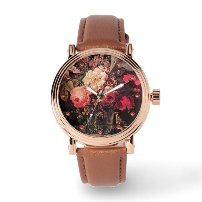 Montre GOLDFINY, ROSES ROSES ROSES ROSES ET BOUTTERFER Fl (Recto)
