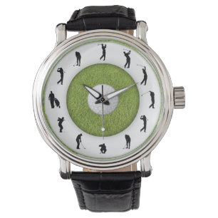 Montre Golf Player Grass Design Watch