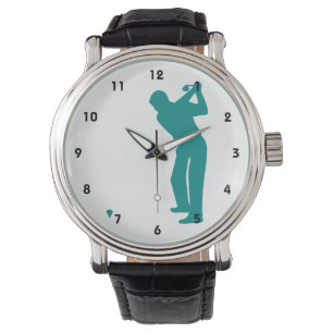 Montre Golf vert turquoise