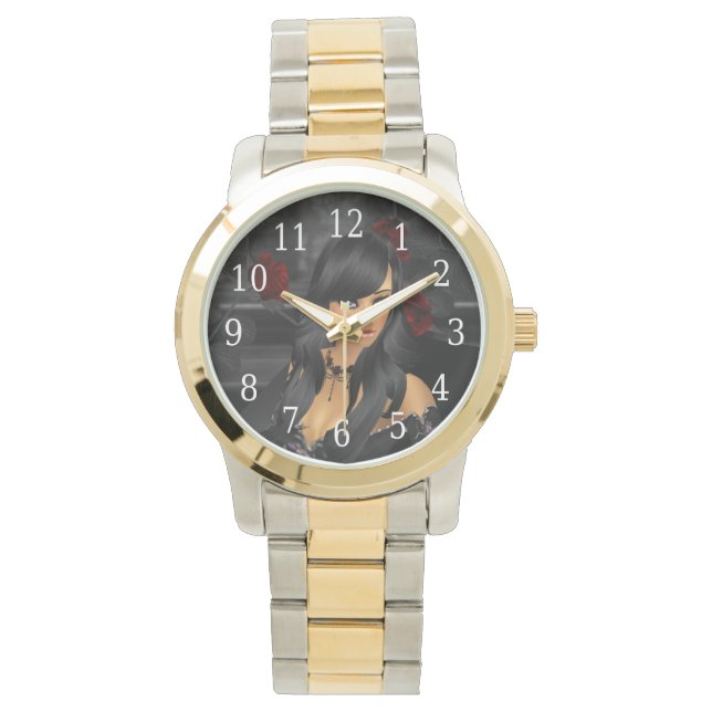 Montre Goth Anime Watch (devant)