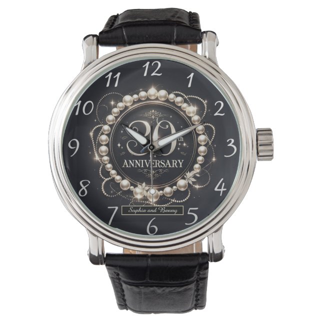 Montre Graceful Pearl 30e anniversaire (devant)