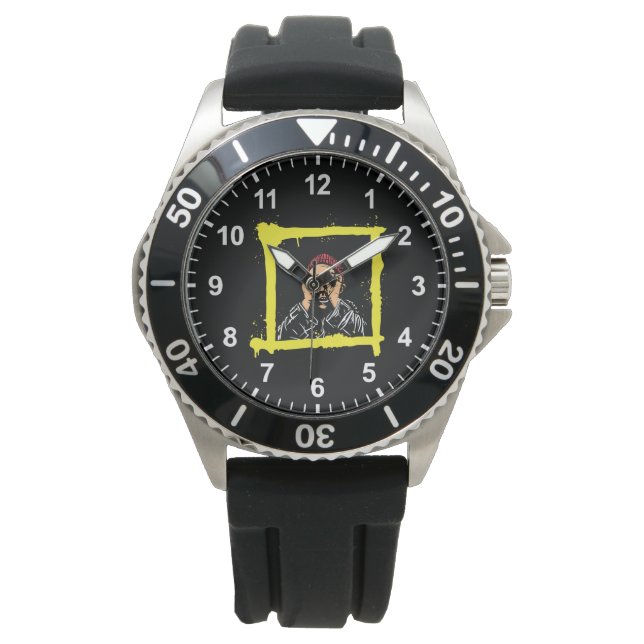 Montre Graffiti cool Illustration Art, Fantastique Chemis (devant)