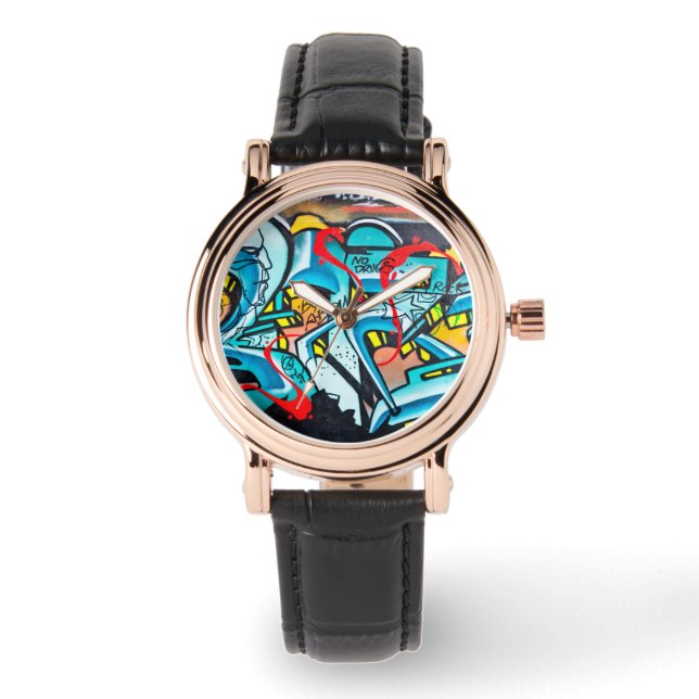 Montre Graffiti de métro urbain (Recto)