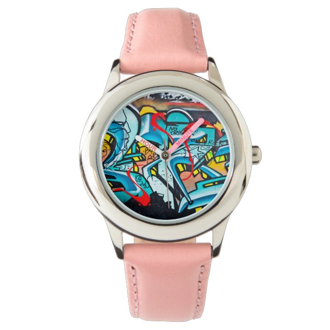 Montre Graffiti de métro urbain (devant)