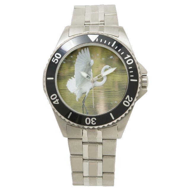 Montre Grand Aiguille blanche (devant)