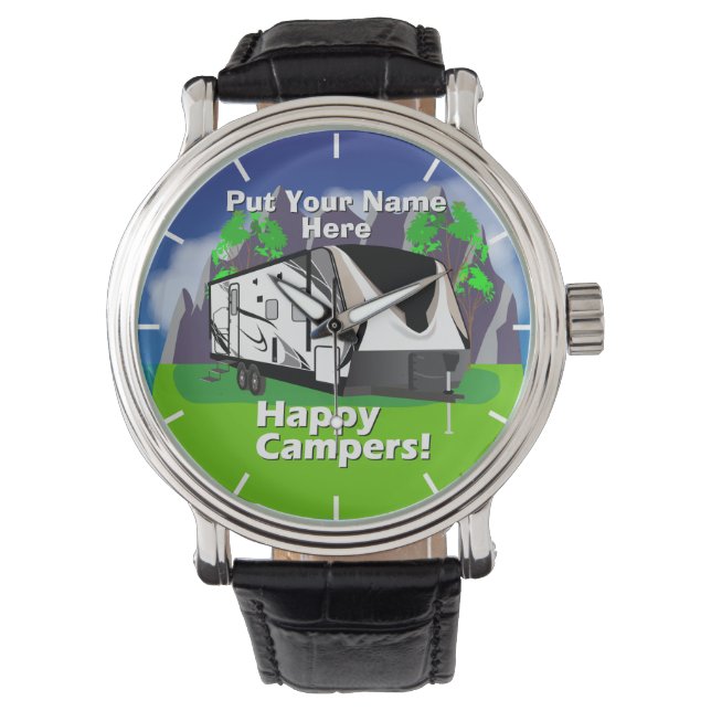 Montre Grand Design Imagine 2150RB Happy Campers Design (devant)