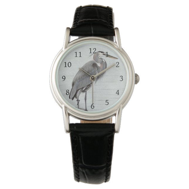 Montre Grand héron bleu (devant)