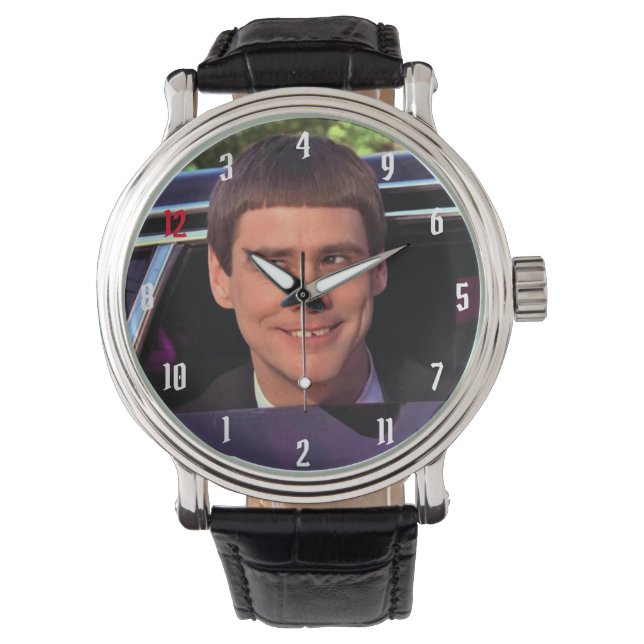 Montre Grande Horloge Ronde drôle (devant)