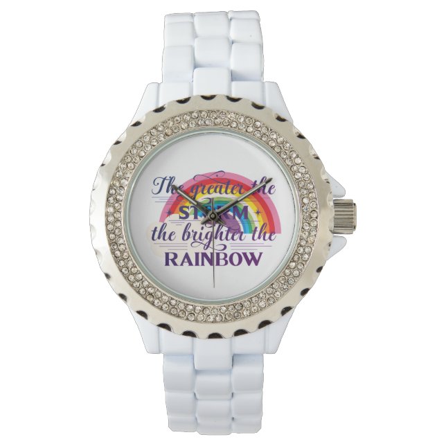 Montre Grande Tempête Plus Grande L'Arc En Ciel (devant)