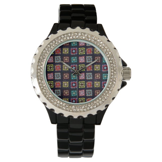 Montre Granny carrés (devant)